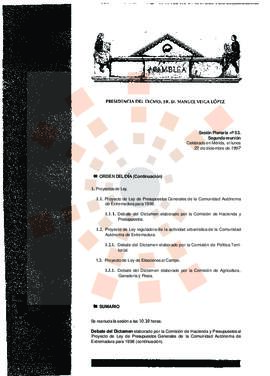 19971222_Mérida_Diario de Sesiones IV Legislatura