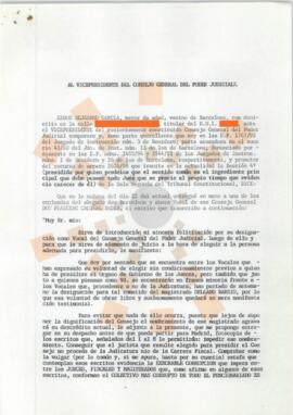 19960828_Barcelona_Correspondencia de D. Abdon Bejarano García al Vicepresidente del Consejo Gene...