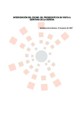 19970613_Quintana de la Serena_Intervención del Presidente en su visita a Quintana de la Serena.
