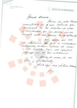 1992_Correspondencia del Presidente al Alcalde de (...)