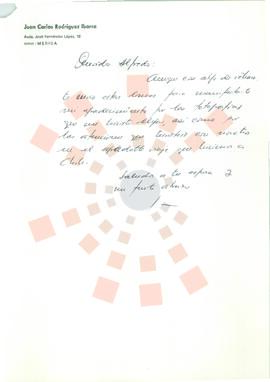 1992_Mérida_Correspondencia del Presidente a Alfredo (...)