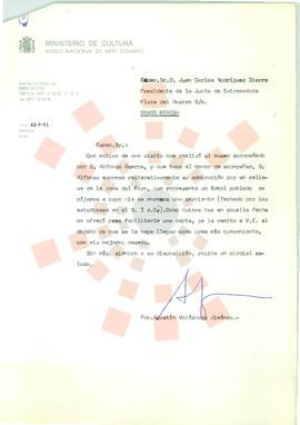 19920511_Mérida_Correspondencia de D. Agustín Velázquez Jiménez