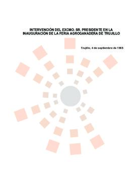 19850904_Trujillo_Intervención del Presidente en la II Feria Agroganadera de Trujillo.