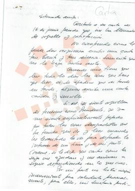 1992_Correspondencia del Presidente a (...)