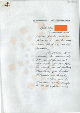 19930326_Correspondencia de Juan Carlos Rodríguez Ibarra.