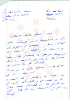 19950223_Valdetorres-Mérida_Correspondencia del Alcalde del Ayuntamiento de Valdetorres.