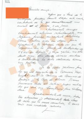 1992_Madrid_Correspondencia del Presidente a (...)