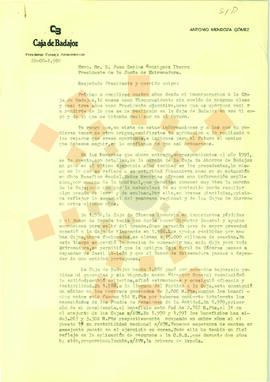 19920620_Badajoz_Correspondencia de D. Antonio Mendoza Gómez