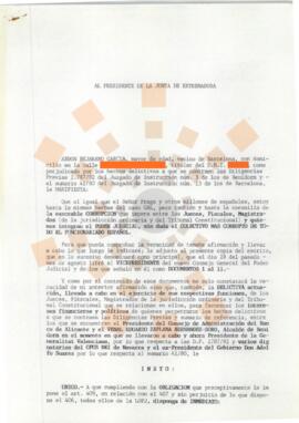 19960910_Barcelona_Correspondencia de D. Abdon Bejarano García