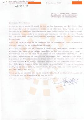 19960208_Alicante_Correspondencia de Salvador Poveda Escolano