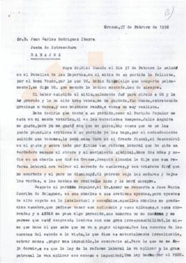 19960227_Orense_Correspondencia de D. Amador Rego Villar-Amor