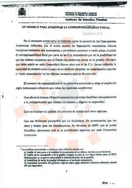 19920420_Modelo para aumentar la Corresponsabilidad Fiscal