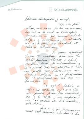 1992_Correspondencia del Presidente al Embajador de España en Chile