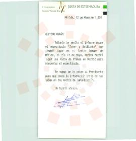 19920512_Mérida_Correspondencia de Antonio Ventura Díaz Díaz