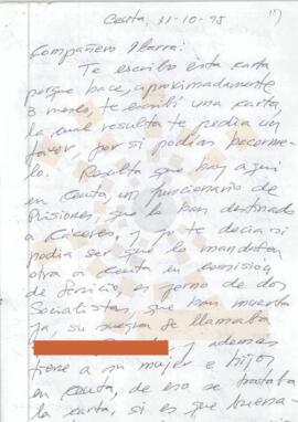 19951011_Ceuta_Correspondencia de una ciudadana.