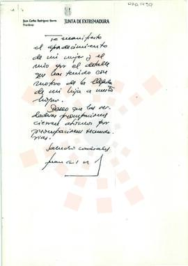 1991_Correspondencia a Tomás Martín Tamayo