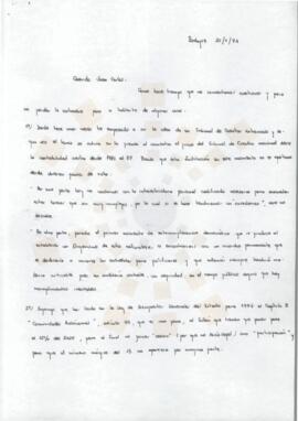 19940120_Correspondencia del Delegado Provincial de Badajoz.