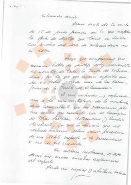 1992_Correspondencia del Presidente