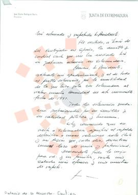 1992_Correspondencia del Presidente al Presidente de (...)