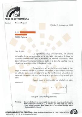 19950315_Mérida-Paterna_Correspondencia a un ciudadano.