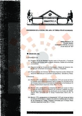 19970320_Mérida_Diario de Sesiones IV Legislatura