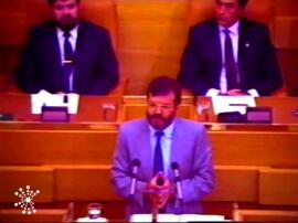 19870717_Mérida_Videograbación: Investidura como Presidente de la Junta de Extremadura, II legisl...