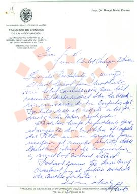 1996_Madrid_Correspondencia de D. Manuel Núñez Encabo