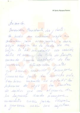 19960821_Correspondencia de María Emilia Manzano Pereira