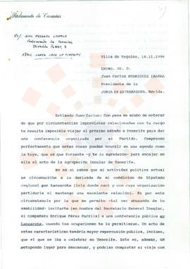 19961118_Villa de Teguise_Correspondencia de Luis Fajardo Spínola