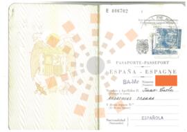 19761122_Pasaporte del Presidente.