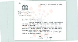 19950208_Lisboa_Correspondencia del Consejero de Educación de la Embajada de España en Lisboa.