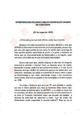 19950521_Castuera_Intervención del Presidente.