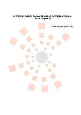 19880720_Trujillo (Perú)_Intervención del Presidente durante su visita a Trujillo (Perú).