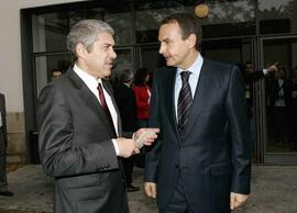 Encuentro de SÓCRATES, José y RODRÍGUEZ ZAPATERO, José Luis.