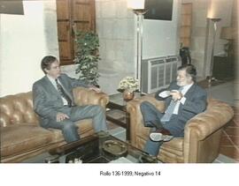 Entrevista de RODRÍGUEZ IBARRA, Juan Carlos con RODRÍGUEZ-SPITERI PALAZUELO, José.