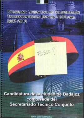 Informe de la JUNTA DE EXTREMADURA sobre el Programa Operativo de Cooperación Transfronteriza Esp...