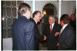 Saludo de BRANCO SAMPAIO, Jorge Fernando, a ROCHA MAQUEDA, Ramón