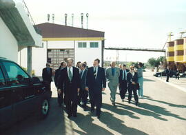 Encuentro de RODRÍGUEZ IBARRA, Juan Carlos con FIGUEIREDO, Carlos, ÁLVAREZ, Carlos, DOMINGOS E SO...