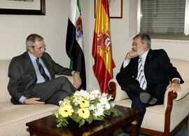 Entrevista de RODRÍGUEZ IBARRA, Juan Carlos y PÉREZ TOURIÑO, Emilio.