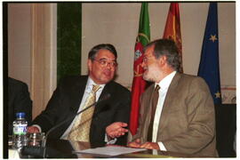 Encuentro de RODRÍGUEZ IBARRA, Juan Carlos con MARTINS DA CRUZ, Antonio.