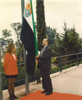 Izado de bandera por MONTESINOS GÓMEZ, Gabriel.