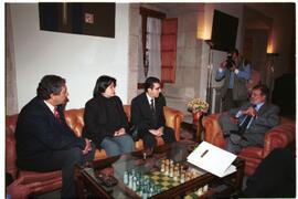 Entrevista de RODRÍGUEZ IBARRA, Juan Carlos con MARTINS DA CRUZ, Antonio.