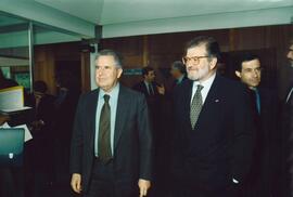 Encuentro de RODRÍGUEZ IBARRA, Juan Carlos con CARDOSO E CUNHA, António.