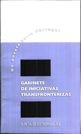 Informe "Un puente hacia Portugal", realizado por el Gabinete de Iniciativas Transfront...