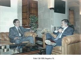 Entrevista de RODRÍGUEZ IBARRA, Juan Carlos con RODRÍGUEZ-SPITERI PALAZUELO, José.