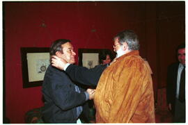 Saludo de RODRÍGUEZ IBARRA, Juan Carlos y GUTERRES, António.