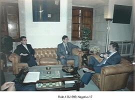 Entrevista de RODRÍGUEZ IBARRA, Juan Carlos con RODRÍGUEZ-SPITERI PALAZUELO, José.