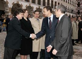 Saludo de RODRÍGUEZ ZAPATERO, José Luis.