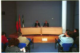 Rueda de prensa de RODRÍGUEZ IBARRA, Juan Carlos y MATOS DA GAMA, Jaime José.