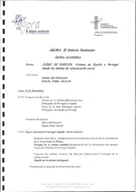 Programa cronológico de Gabinete de Iniciativas Transfronterizas para RODRÍGUEZ IBARRA, Juan Carl...